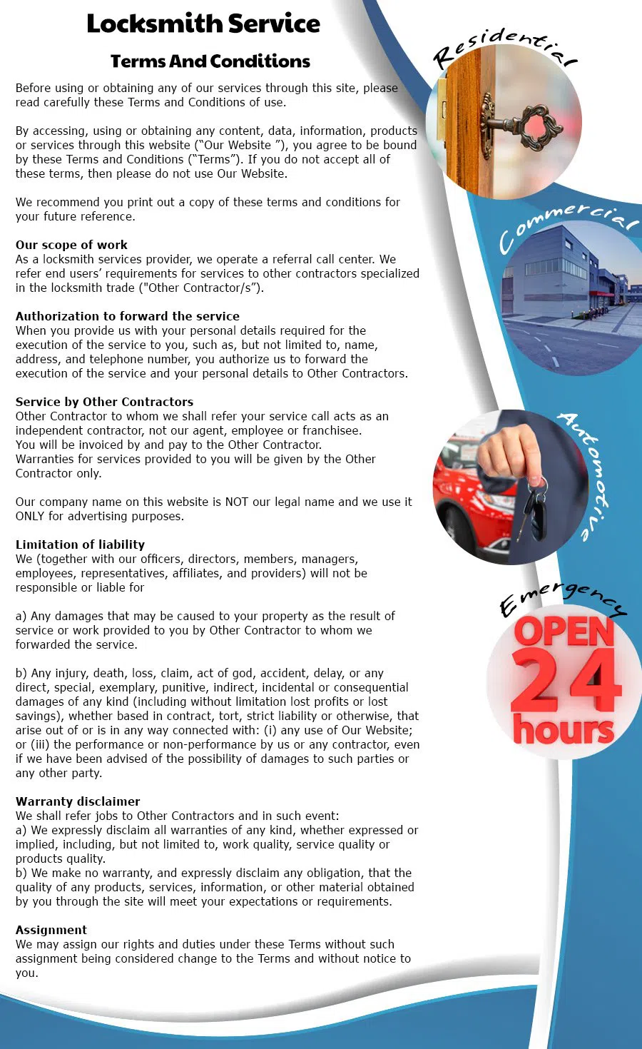 Community Locksmith Store Edgewater, NJ 201-367-1906 - terms-ls